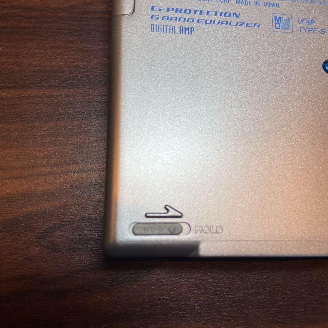 Sony MD ウォークマン MZ-E520 MDプレーヤー ほぼ新品 3841