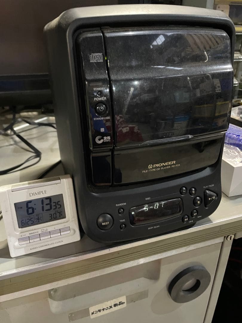 ★ CDプレイヤー PIONEER PD-F25 25枚 収納 ファイルタイプ