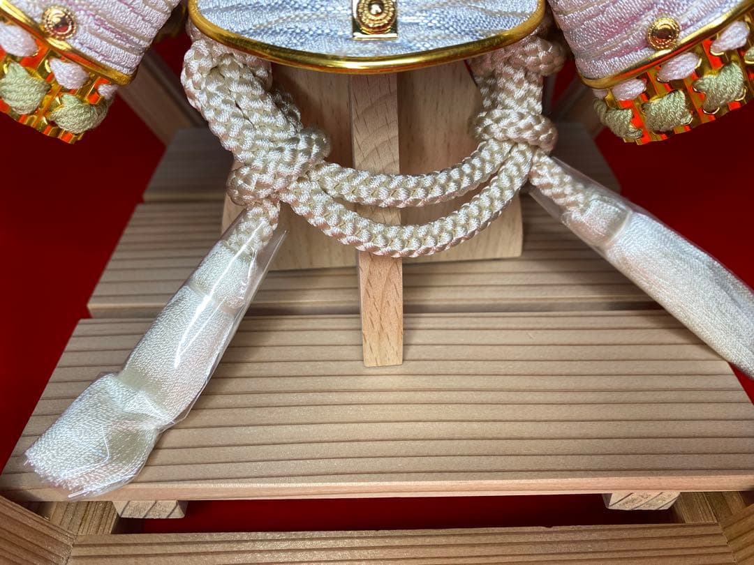 徳川家康公之兜　東京久月　五月人形　兜飾り　秋田杉　加茂　組子細工