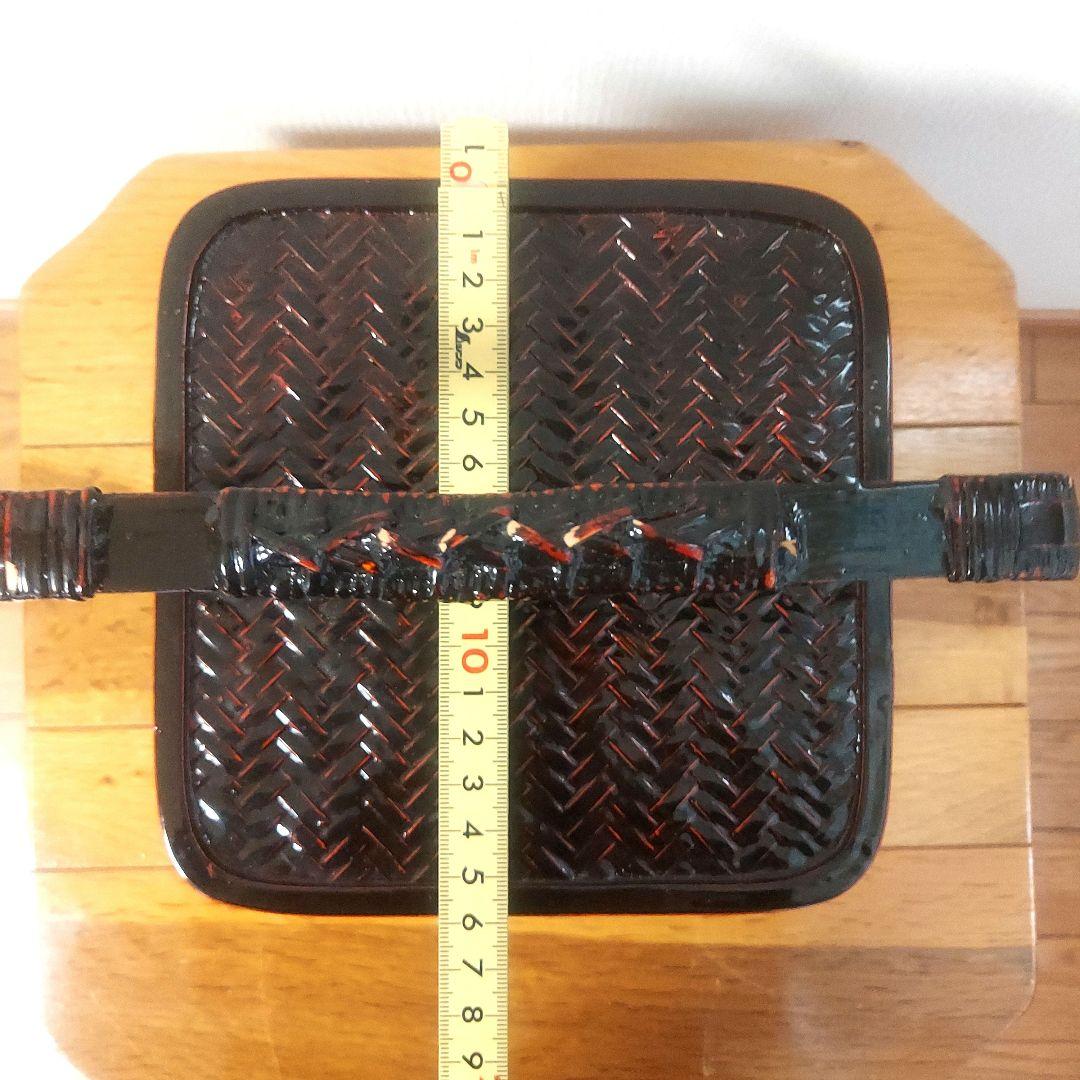 美品　竹細工　野点　煎茶　ランチボックス　茶籠