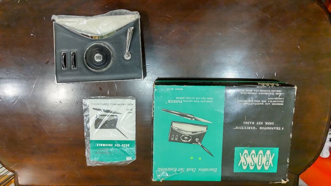 スペースエイジ ロス・エレクトロニクス・コーポレーション製AMラジオ