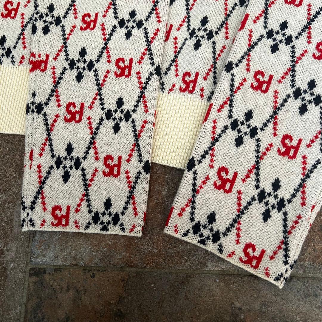 サンディ　Sandie セットアップ　ニット　セーター　スカート 総柄