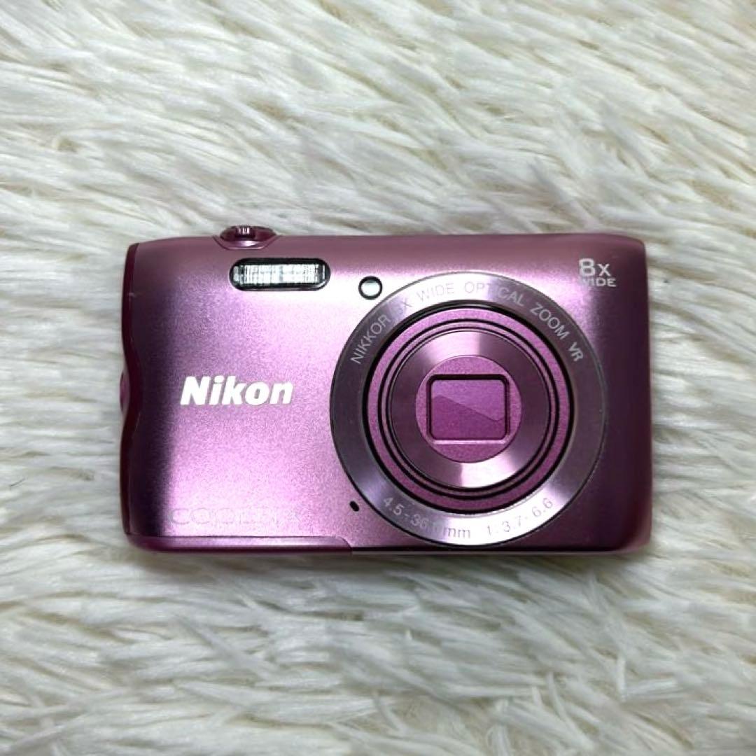 Nikon COOLPIX 8倍ズーム A300 ピンク　デジタルカメラ