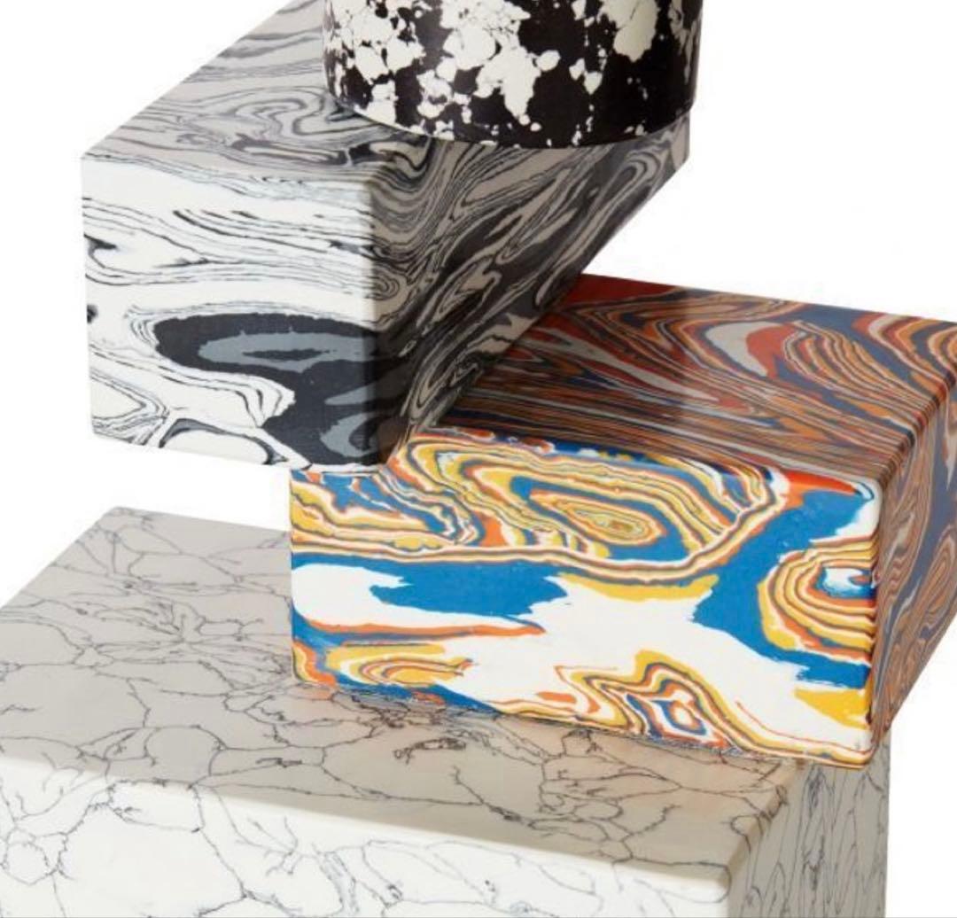 TOM DIXON Swirl Multi 大理石 キャンドルスタンド