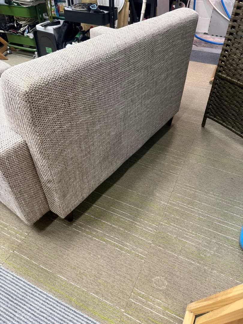 【美品】【洗浄消毒作業済】arne Himmel ヒンメル　2人掛けL字ソファ