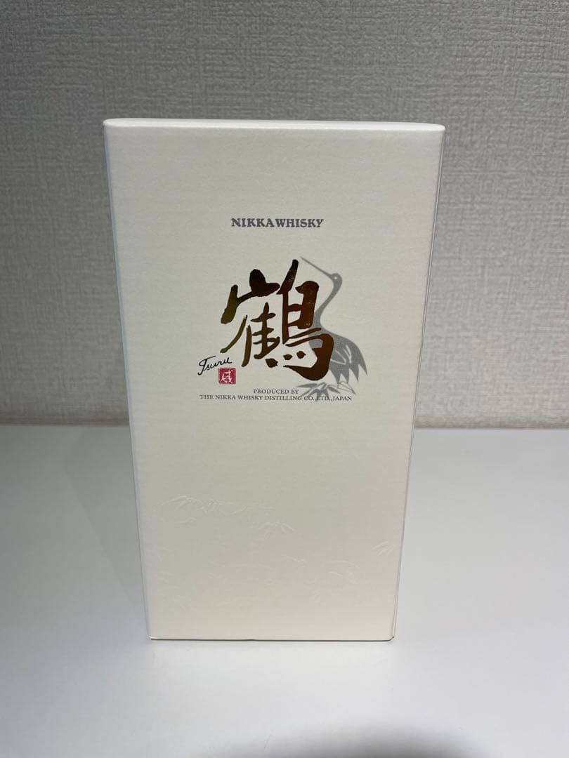 【激レア】ウヰスキー　ニッカウイスキー　鶴　箱付き　未開封