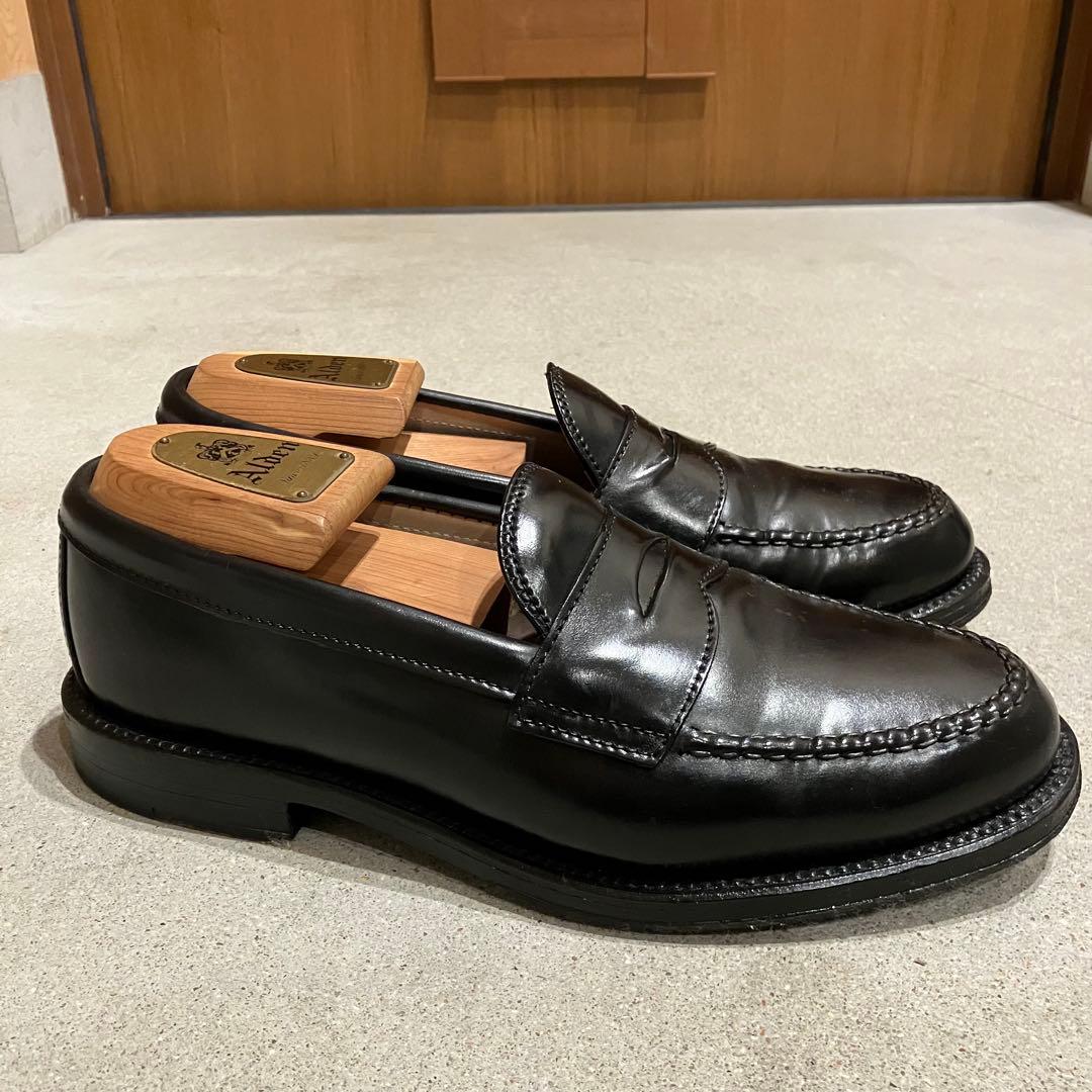 オールデンコードバンAlden ローファー987 バンラスト6D シューツリー付