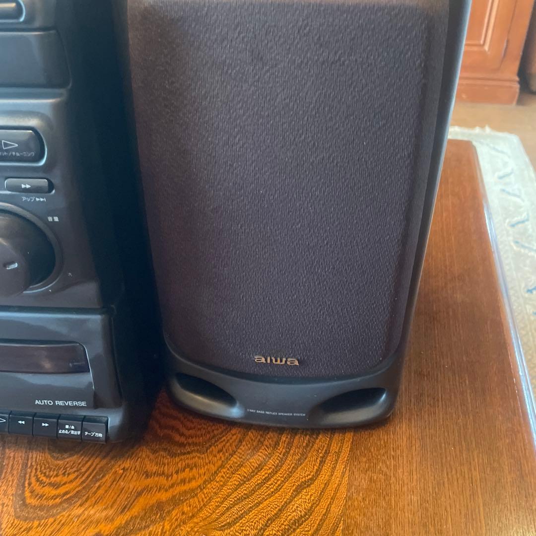 AIWA xg-303CDカセットステレオリモコン付き