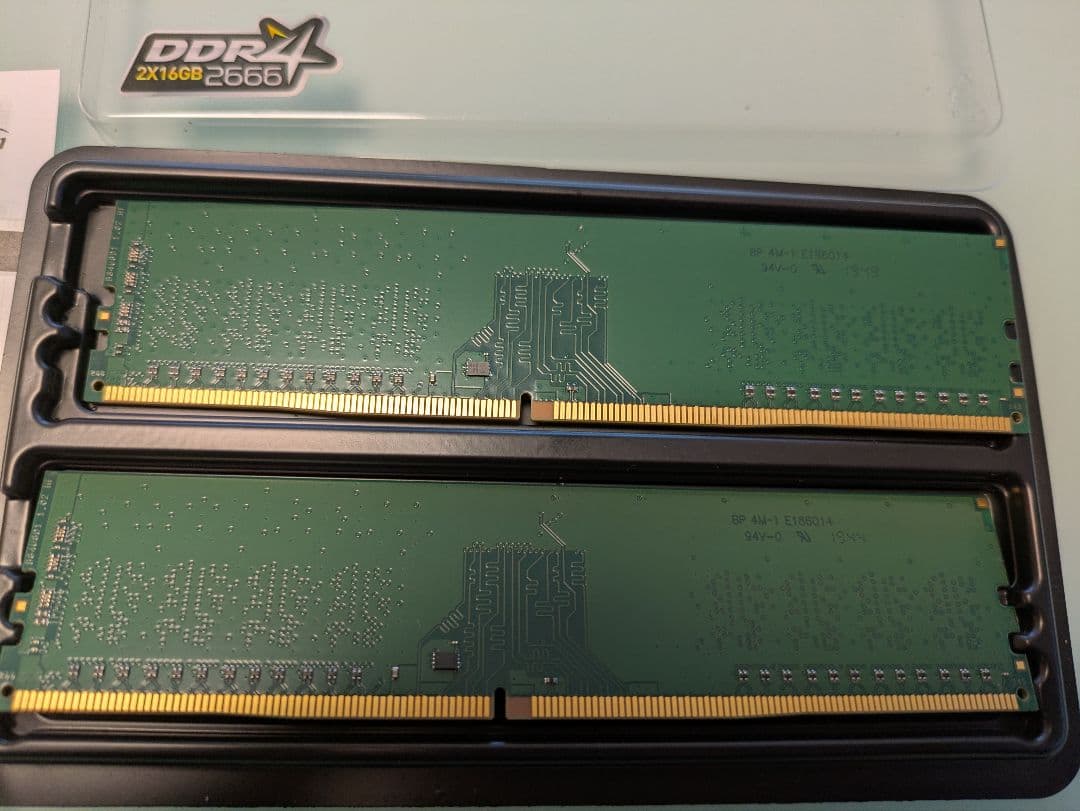ADATA DDR4 2666 2x8GB メモリー
