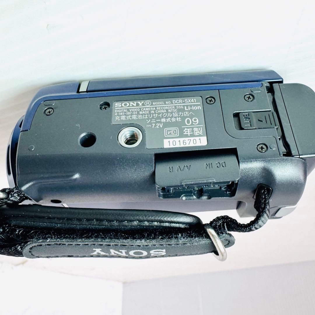 SONY デジタルビデオカメラ　DCR-SX41 ブルー