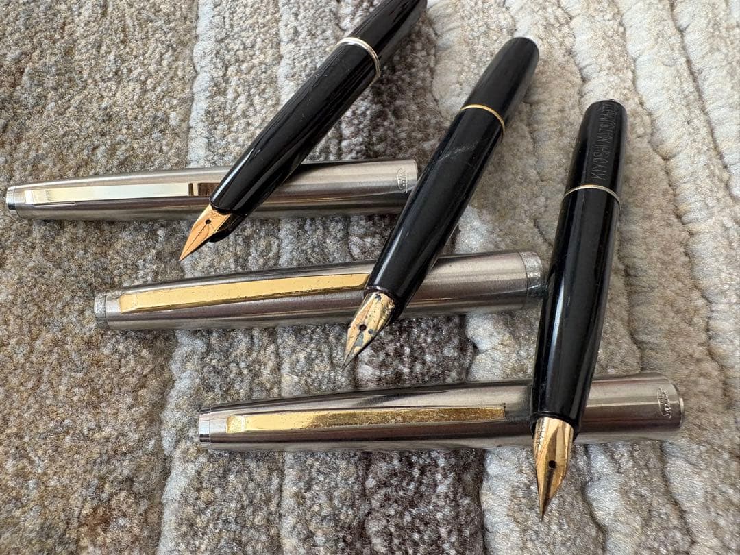 ジャンク品　sailor万年筆８本ボールペン１本 筆ペン１本 １０本まとめ売り