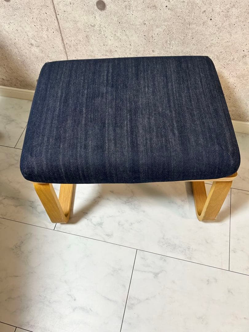 無印良品　リビング　ダイニング　ベンチ　チェア　カバー　デニム