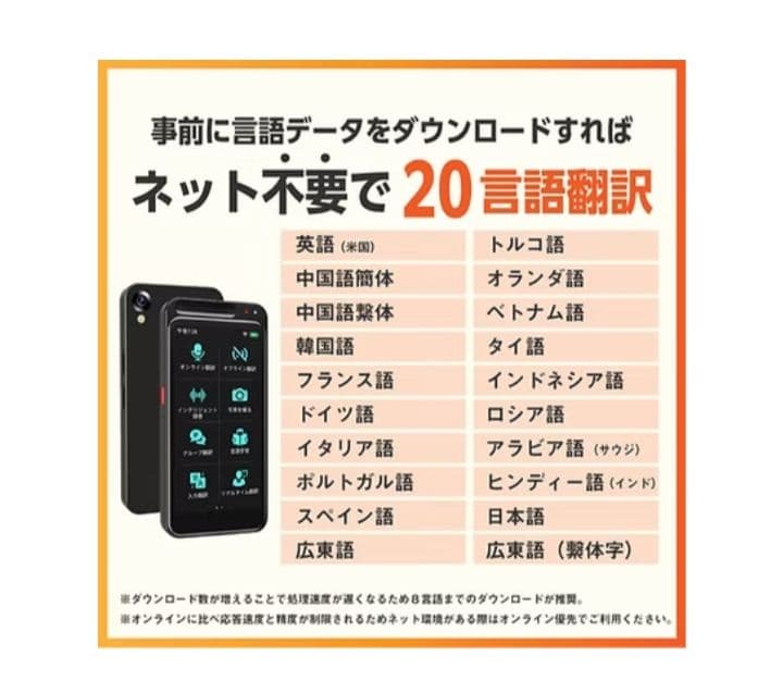 新品未使用未開封オフライン対応翻訳機！スタートークエリートAI Chat GPT