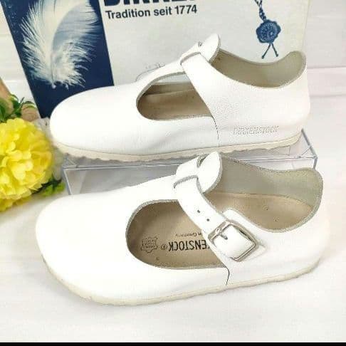 未使用級 ビルケンシュトック ティッケル Tストラップ サンダル シューズ 本革