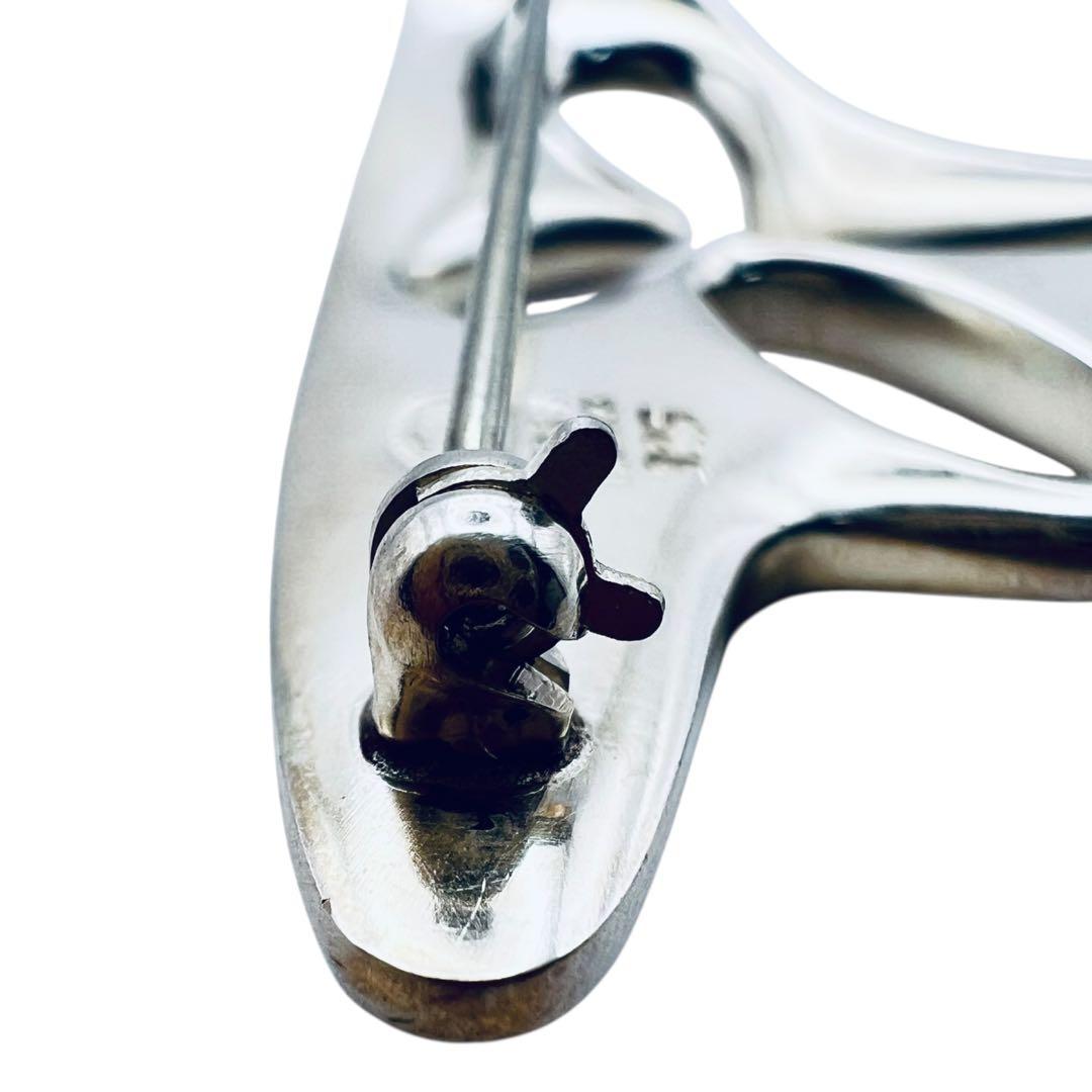 美品✨ジョージジェンセン　325 ヘニングコペル　シルバー　ピンブローチ