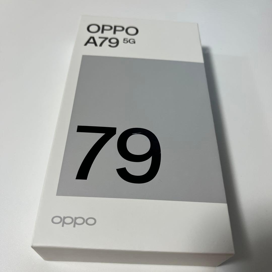 OPPO A79 5G 本体 中古　グローグリーン