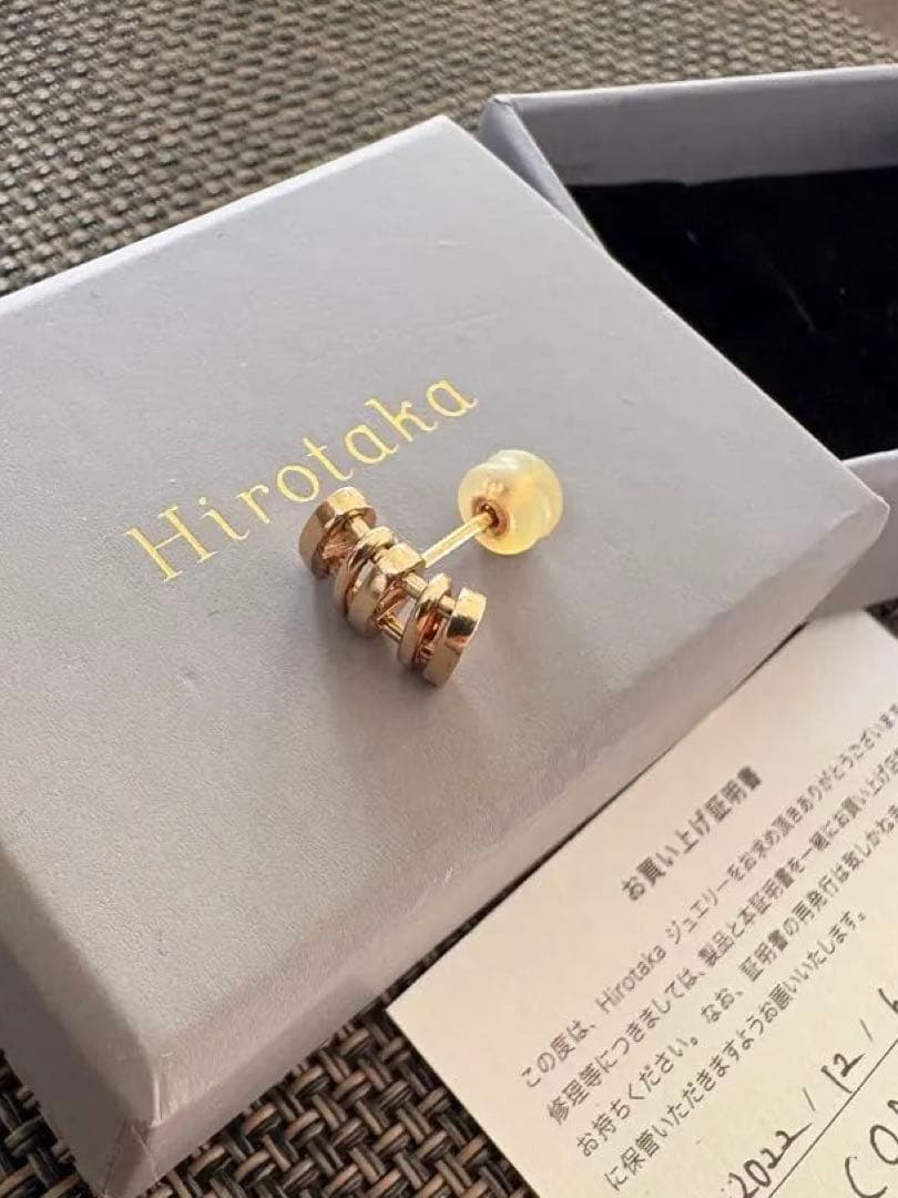 Hirotaka ヒロタカK10 Contortionist片耳用シングルピアス