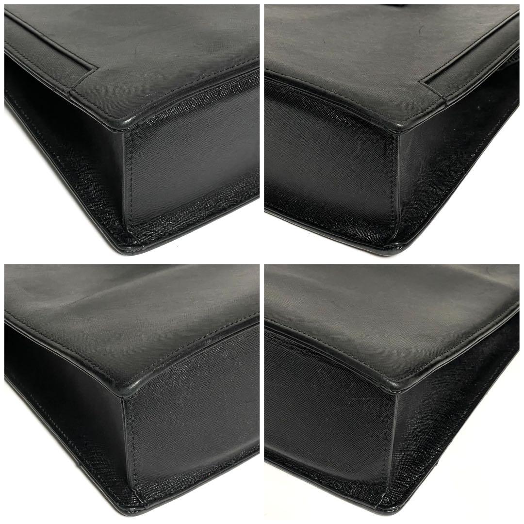 BURBERRY バーバリー サフィアーノレザー ビジネスバッグ ブリーフケース