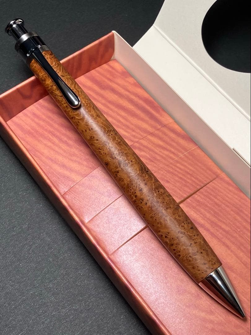 工房楔 チーク瘤杢￼ ペンシル楔 0.5mm