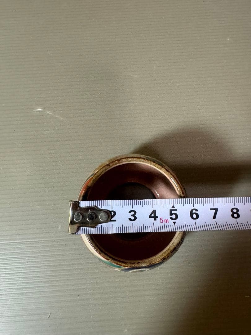 2772 壱休窯　乾山　鯉幟　蓋置　未使用