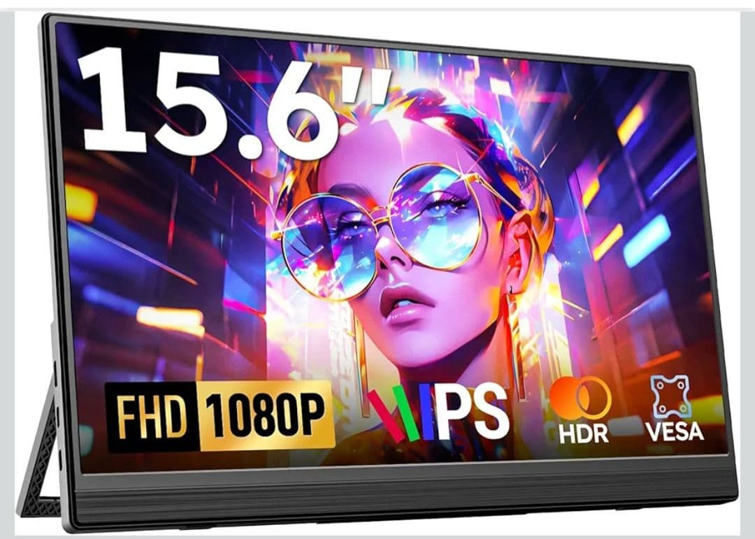 新品)モバイルモニター Omiodo 15.6インチ 1920x1080FHD