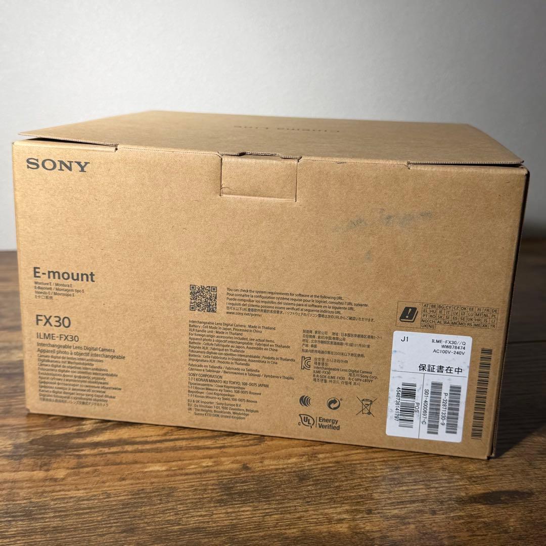 【美品】Sony Cinema ILME- FX30 XLRハンドルセット