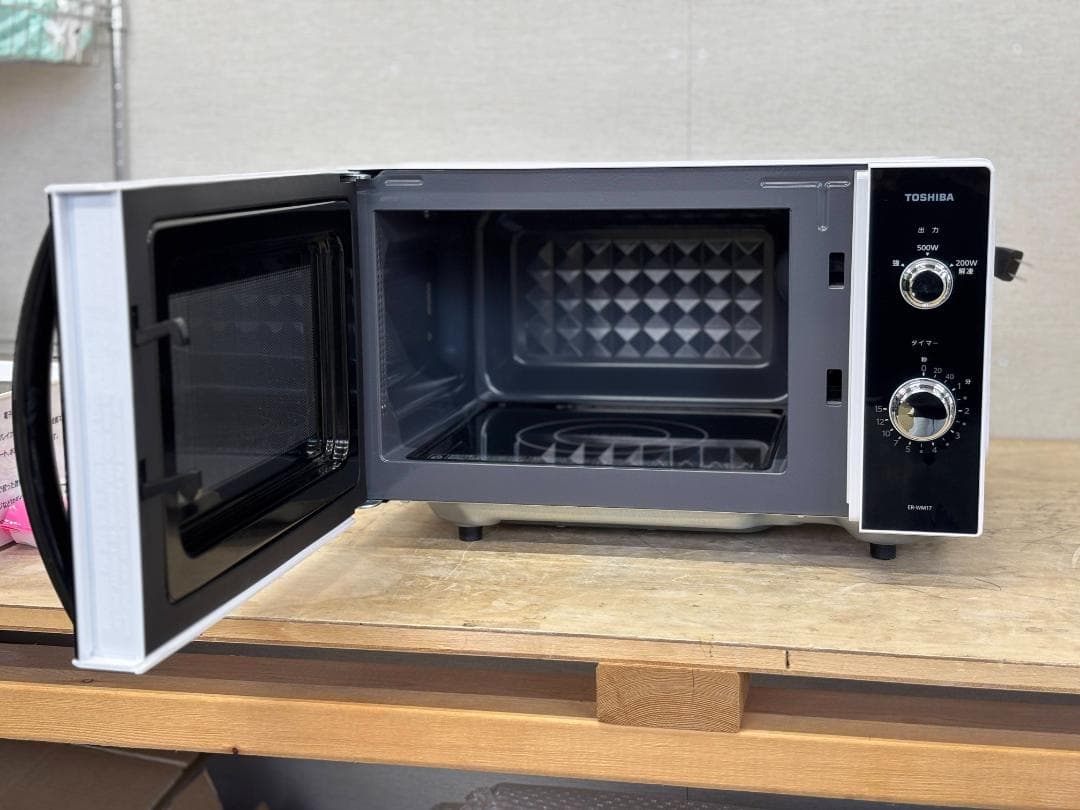 東芝 電子レンジ ホワイト ER-WM17-W 17L 全国対応 2023年製