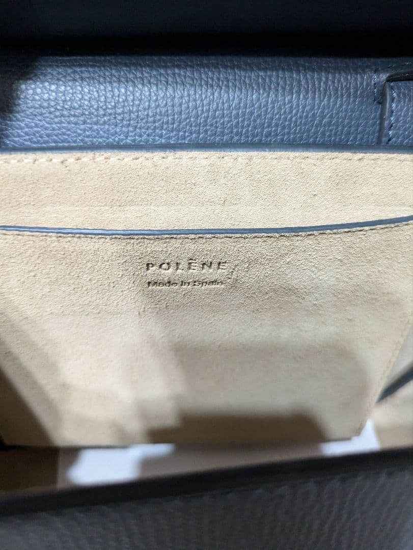 専用　POLÈNE NUMERO sept ショルダーバッグ ミッドナイトブルー