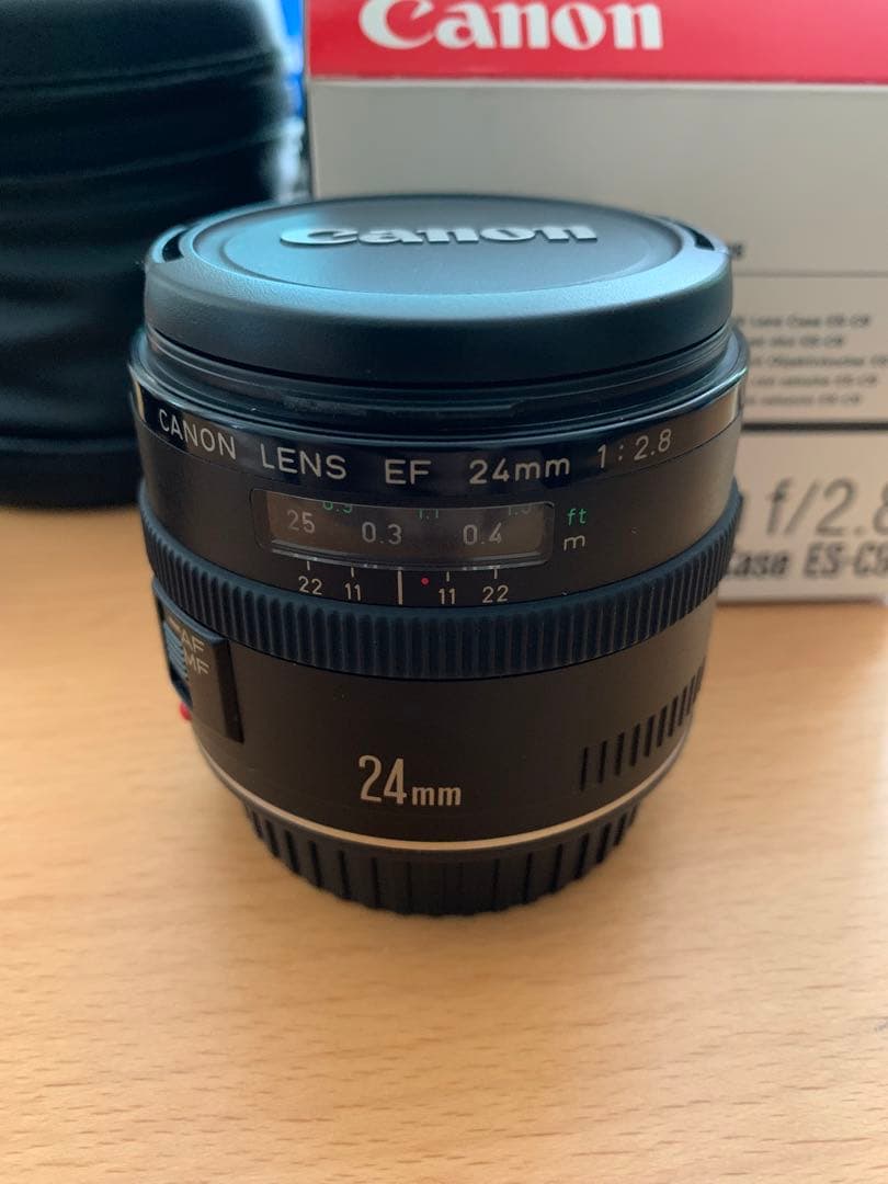 まるさま　専用　Canon EF24mm f2.8 箱付き　美品