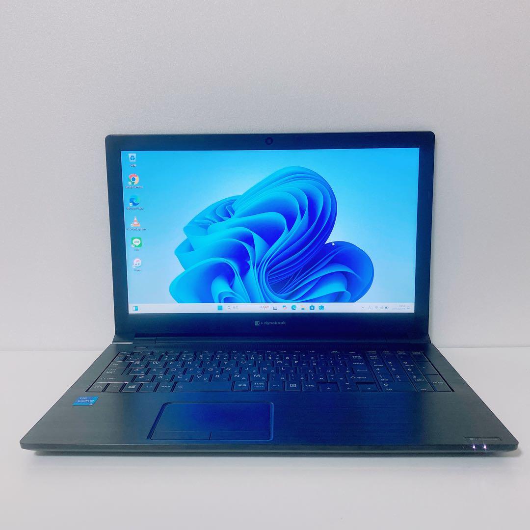 【美品】ダイナブック 爆速SSD512GB 8GB 第11世代パソコンPC
