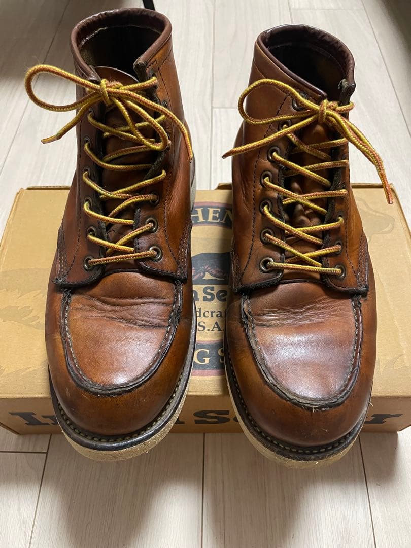 タキRED WING 犬刻印　875 箱あり　サイズ8.5D ソール張替済