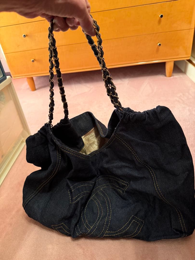 専用　新品、未使用品　CHANEL デニム ショルダーバックノベルティー