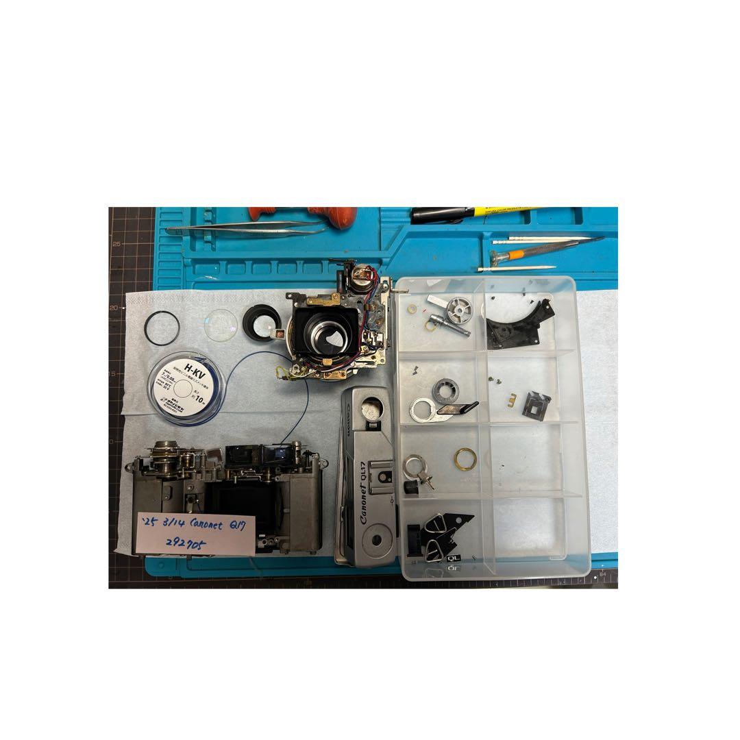 Canon QL 17 整備品、テスト撮影済み　292705