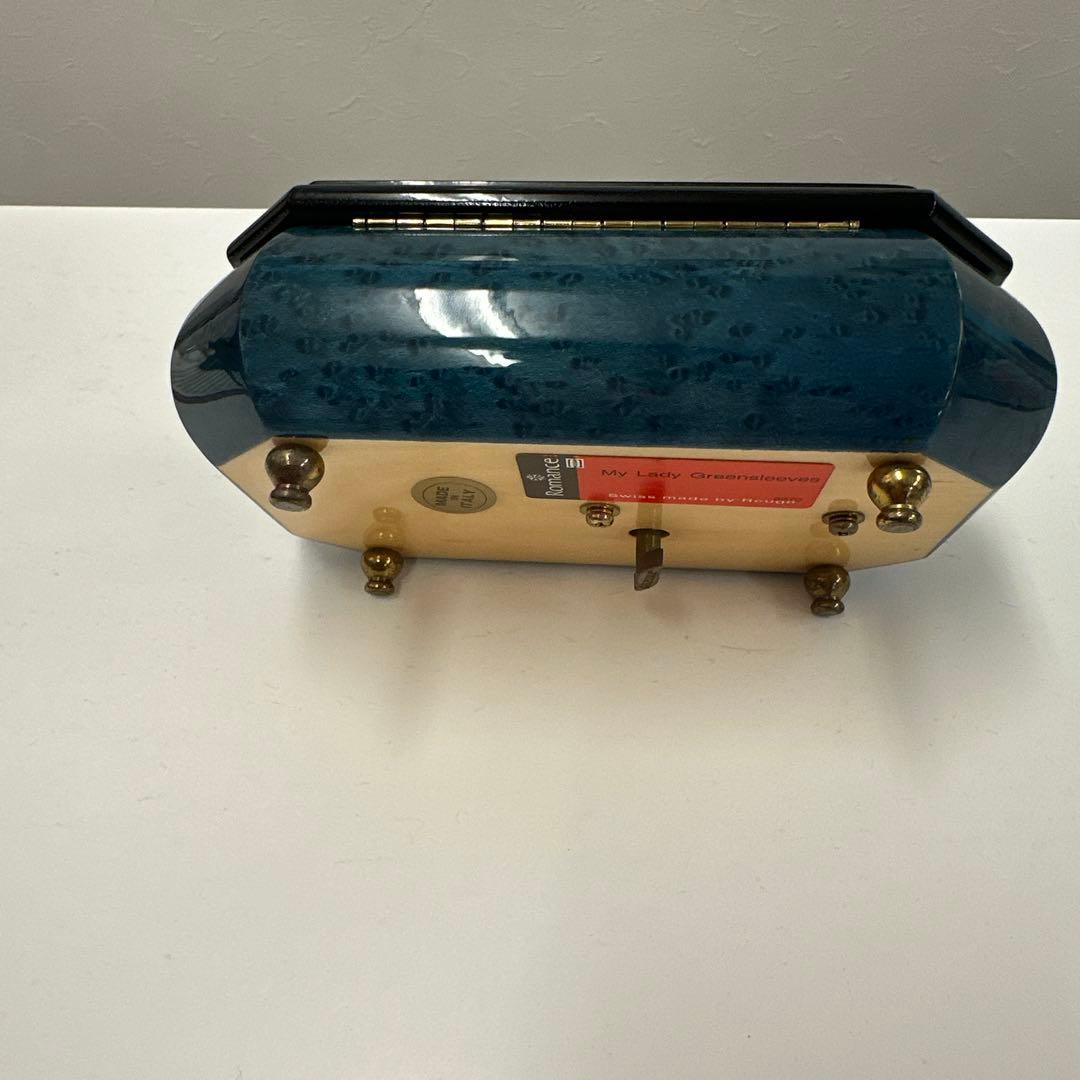 オルゴール　REUGE　romance イタリア製　宝石箱　昭和レトロ