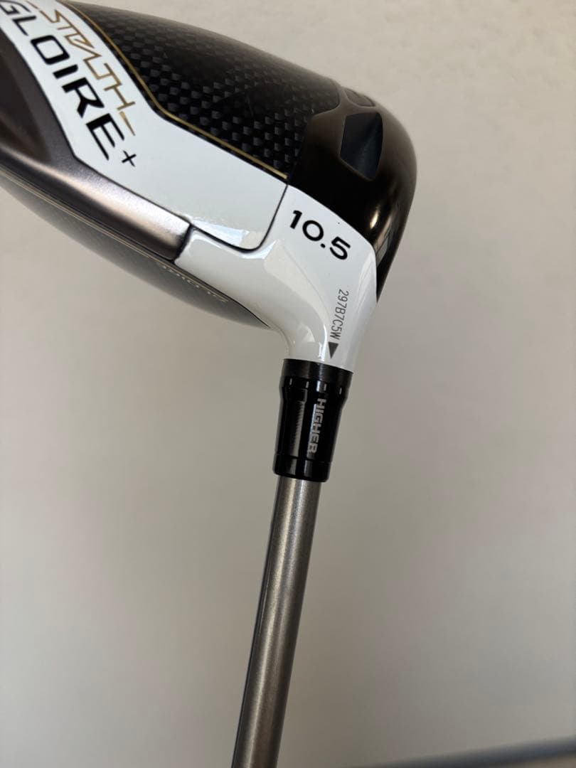 ステルスグローレプラス ドライバー10.5° スピーダーNX純正シャフト　R