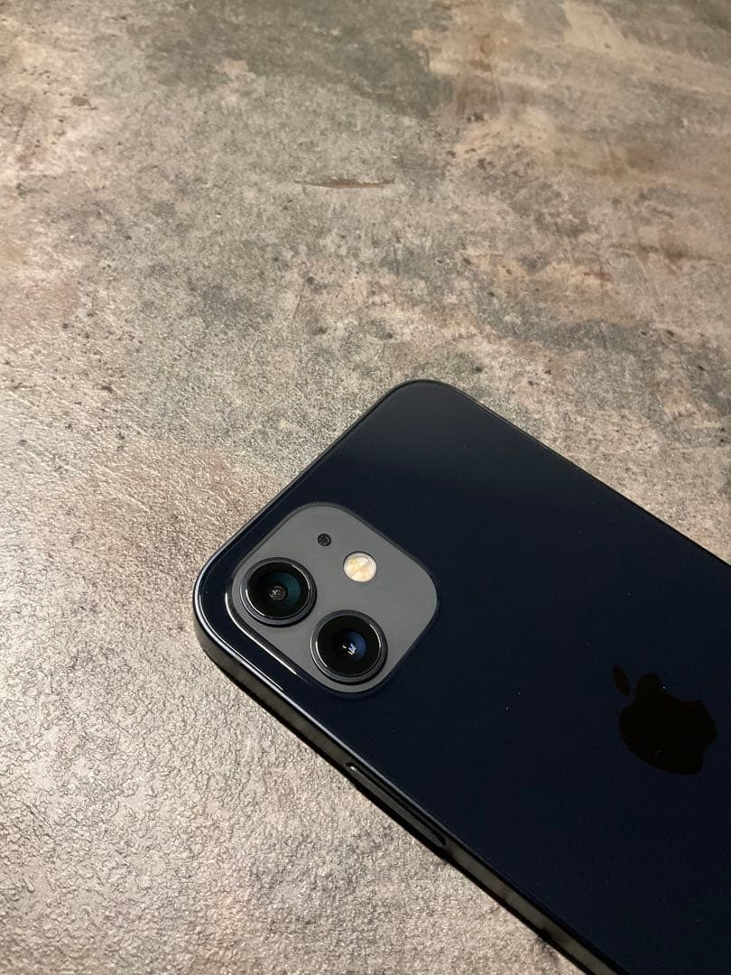 【極美品】iPhone12 ブラックSIMフリー 64GB バッテリー100%