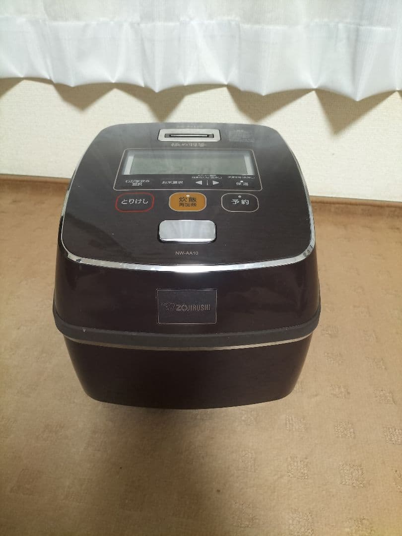 象印　 NW-AA10-TZ　 圧力 IH炊飯ジャー 極め羽釜　 炊飯器