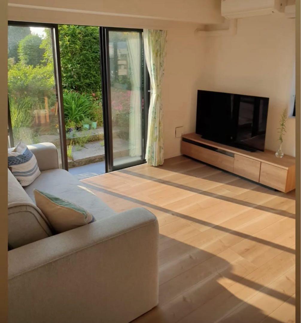 美品　ニトリ オーダーカーテン 形状記憶加工　2枚セット