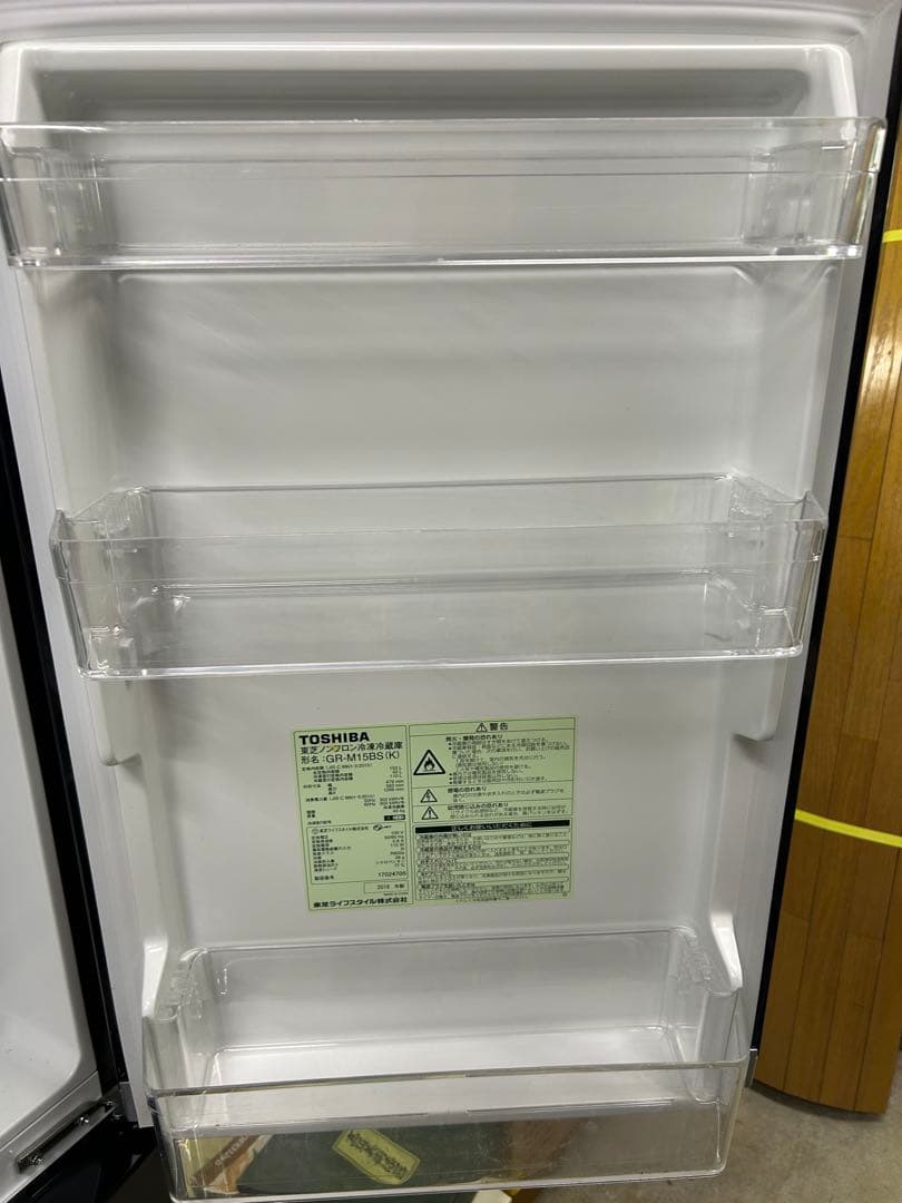 名古屋市内無料配送32★東芝 153L GR-M15BS 2018年製