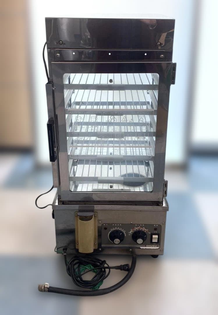 中部コーポレーション 業務用卓上型蒸し器 MME-570 スチーマー 5段 厨房