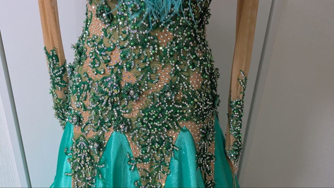 社交ダンス　スタンダードドレス　Felicia製