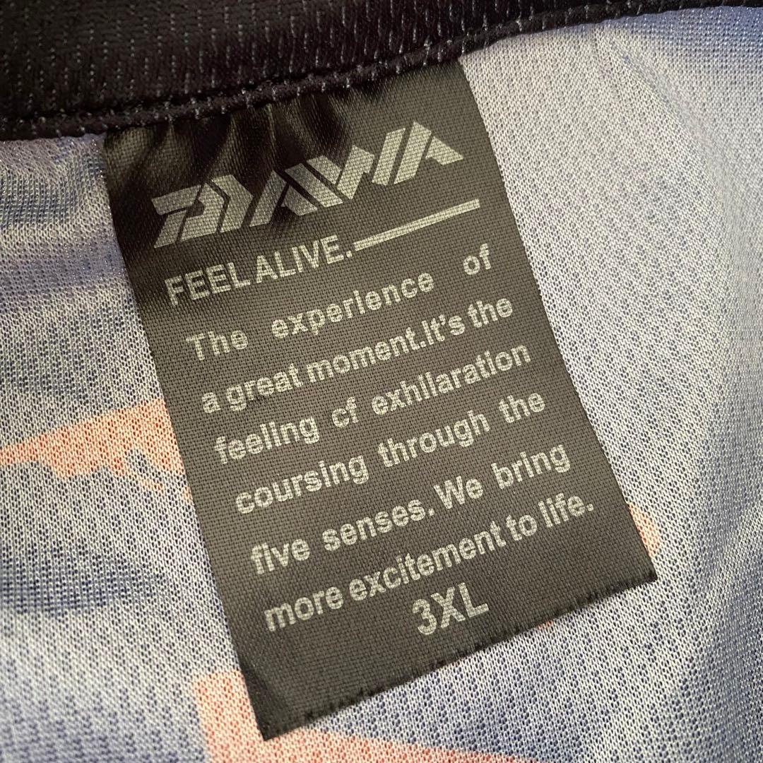 ダイワ スペシャル アイスドライ ジップアップ メッシュシャツ 3XL