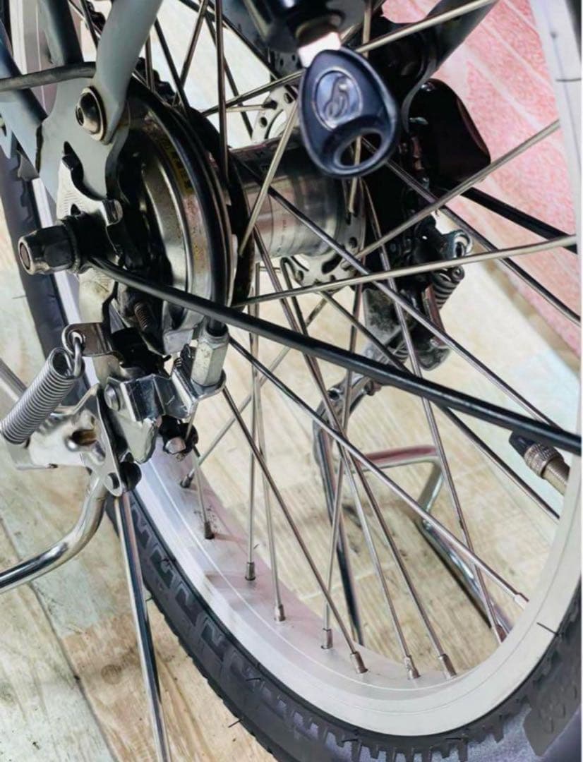 K2071 電動自転車パナソニック ギュット 子供乗せ 20インチ 送料無料