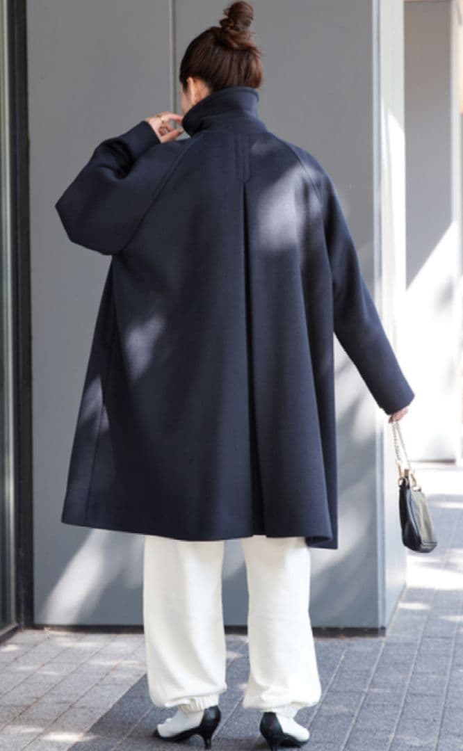 B.C STOCK Simplicite Wビーバーテントライントレンチコート