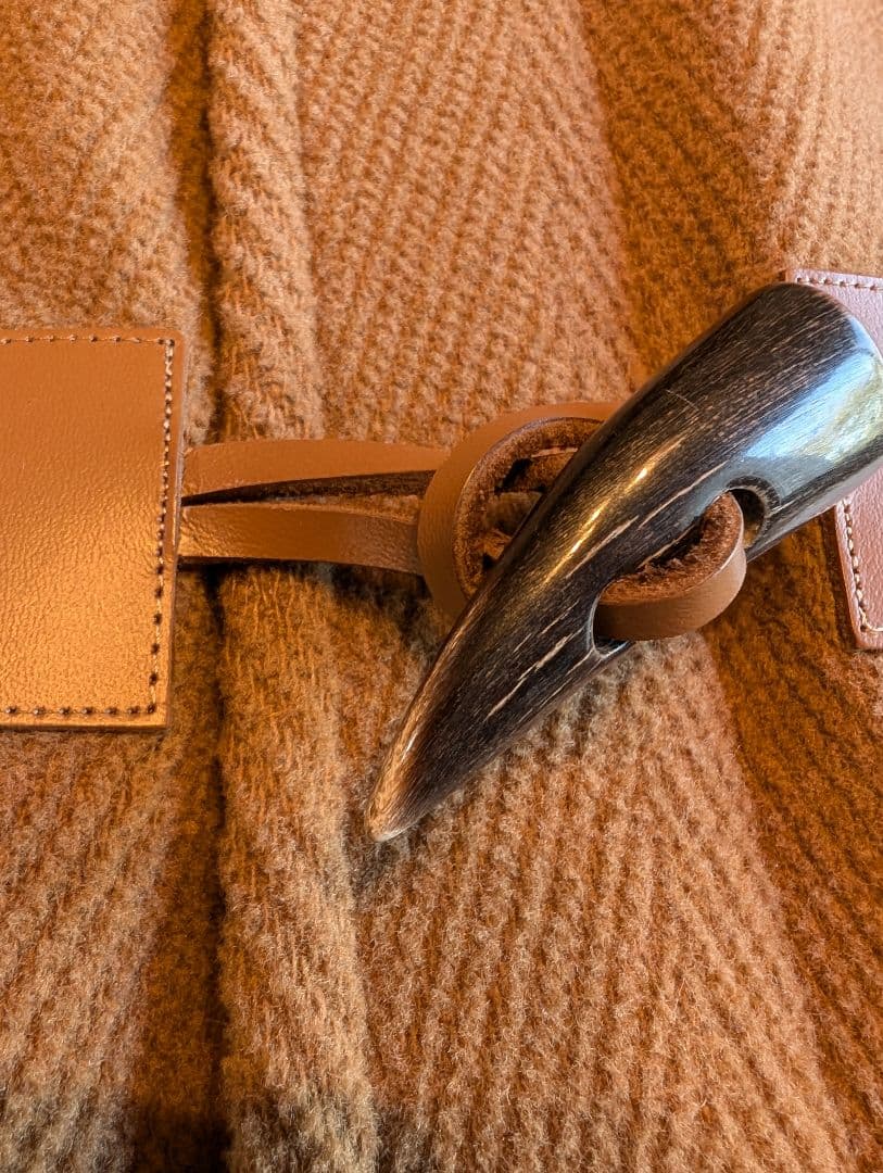 ディスティンクションメンズビギ　ダッフルコート　キャメル　イタリア製素材　日本製