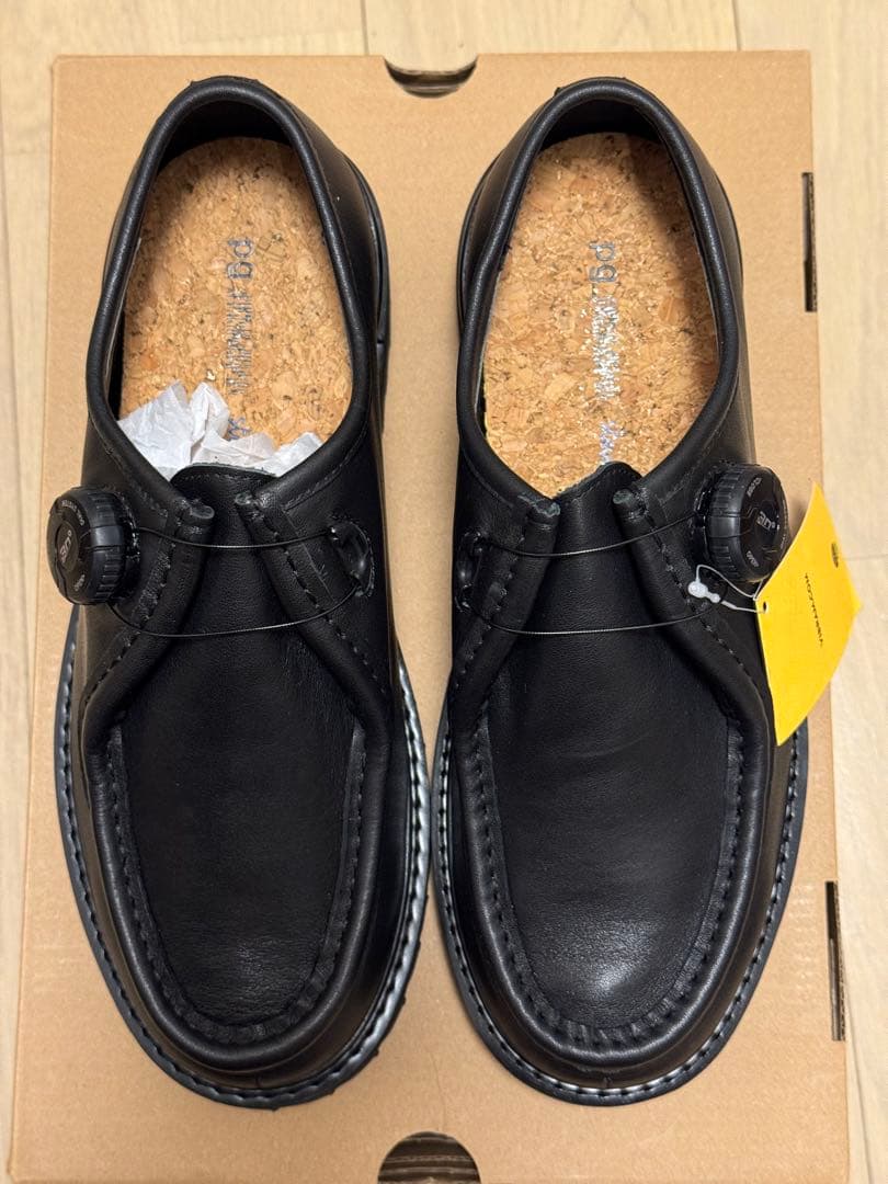 PG × Steven Alan KNOCK BLACK LEATHER 41