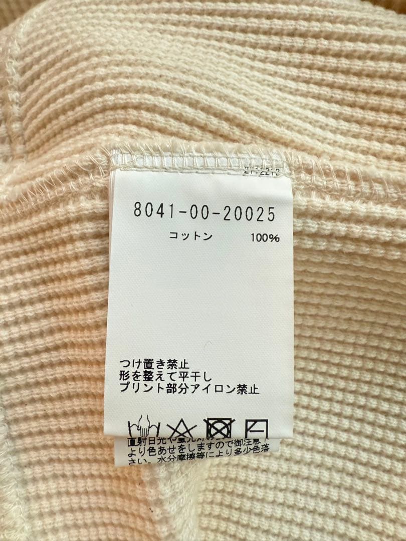 新品！Nigel Cabourn タートルネック　ワッフルセーター　アイボリー
