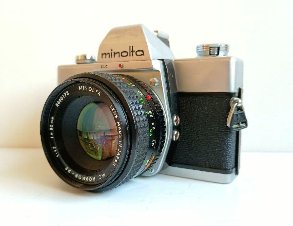 【匿名配送】ミノルタ SR-T 101 一眼レフ フィルムカメラ 露出計OK