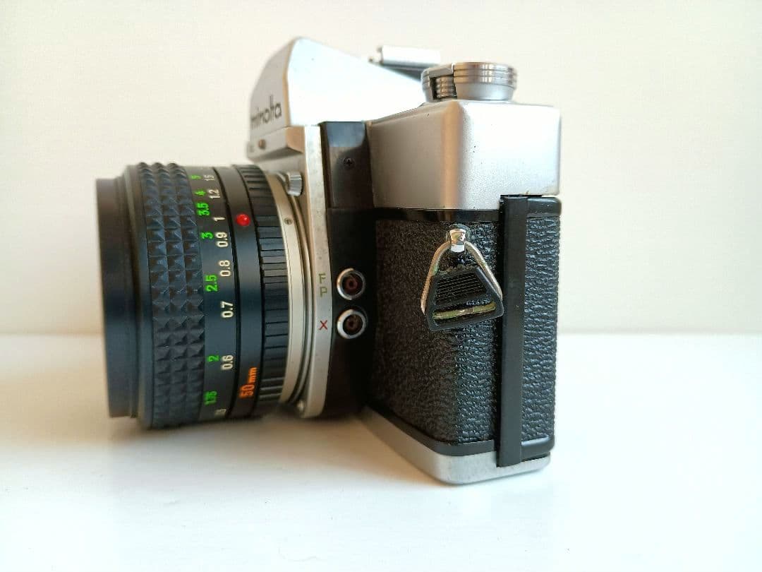 【匿名配送】ミノルタ SR-T 101 一眼レフ フィルムカメラ 露出計OK