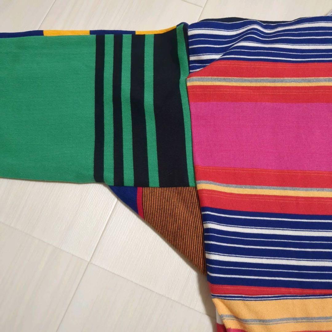 Canterbury ラガーシャツ S クレイジーパターン 好配色 カンタベリー